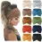 Jesries 10 PCS Women Headbands African Wide Hair Wrap Extra Turban Head Bands for Lady Large Sport Workout Stretch Non-slip Big Hair Bands