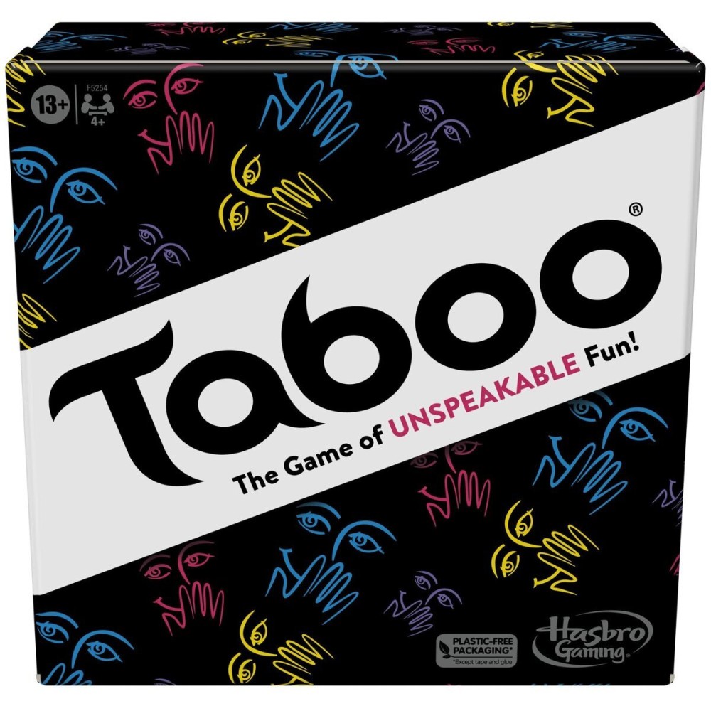 Hasbro Gaming Taboo Classic Game, Party Word Guessing Game for Adults and Teens, Board Game for 4+ Players Ages 13 and Up Hasbro Gaming Taboo Classic Game, Party Word Guessing Game for Adults and Teens, Board Game for 4+ Players Ages 13 and Up