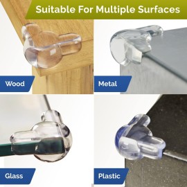 Corner Protectors for Baby (12 Pack) - New & Improved Protector for Baby - Transparent Corner Protectors - Safety Products to Proof Corners and Edges