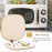 Aboofx Large Microwave Flower Press Kit, 9 x 9 inch Quickly Flower Drying Kit Leaf Press Pressing Kit for Adults Fast Making Pressed Plant Flowers Preservation Specimen DIY Crafts and Gift