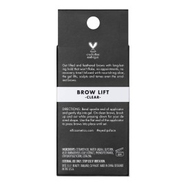 e.l.f. Brow Lift, Clear Eyebrow Shaping Wax For Holding Brows In Place, Creates A Fluffy Feathered Look, Vegan & Cruelty-Free, Clear e.l.f. Brow Lift, Clear Eyebrow Shaping Wax For Holding Brows In Place, Creates A Fluffy Feathered Look, Vegan & Cruelty-Free, Clear