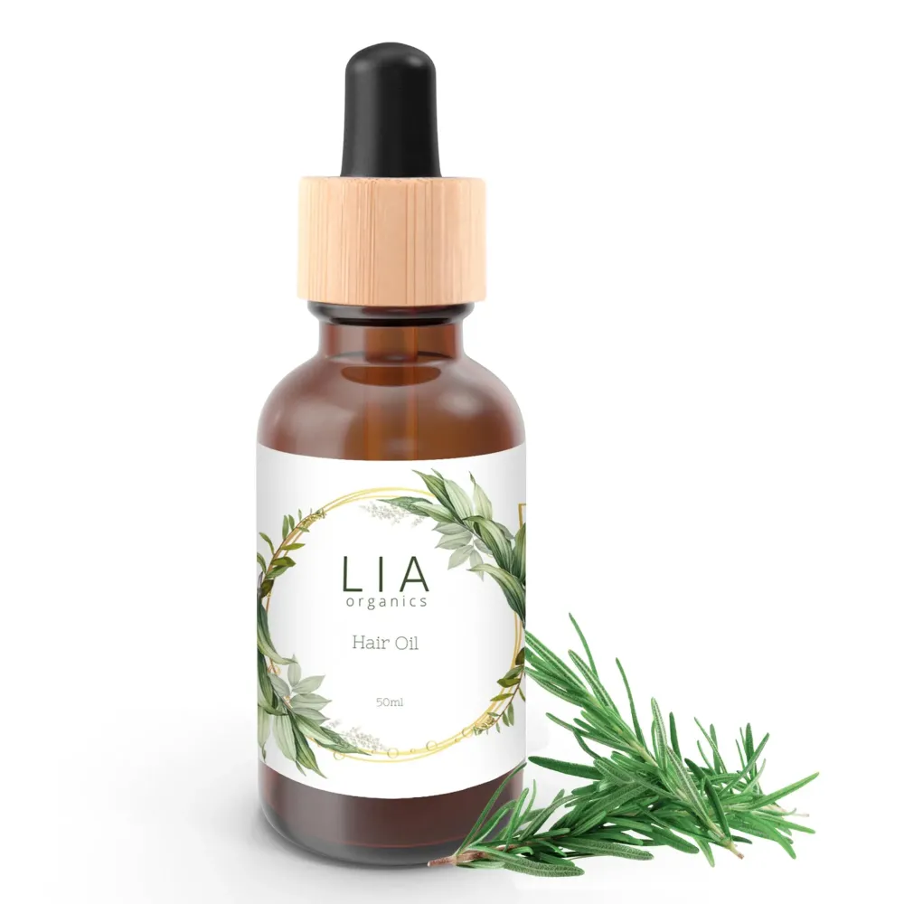 Lia Organics Hair Growth Oil - Organic, Vegan, cruelty free - Rosemary oil, castor oil, pumpkin seed oil, amla oil etc. For thick healthy hair, 1.70 Fl Oz (Pack of 1) Lia Organics Hair Growth Oil - Organic, Vegan, cruelty free - Rosemary oil, castor oil, pumpkin seed oil, amla oil etc. For thick healthy hair, 1.70 Fl Oz (Pack of 1)