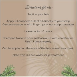 Lia Organics Hair Growth Oil - Organic, Vegan, cruelty free - Rosemary oil, castor oil, pumpkin seed oil, amla oil etc. For thick healthy hair, 1.70 Fl Oz (Pack of 1) Lia Organics Hair Growth Oil - Organic, Vegan, cruelty free - Rosemary oil, castor oil, pumpkin seed oil, amla oil etc. For thick healthy hair, 1.70 Fl Oz (Pack of 1)