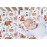 4 Pack Woodland Forest Animals Wood Neutral Unisex Fitted Baby Crib Sheets Set for Baby Boys or Girls