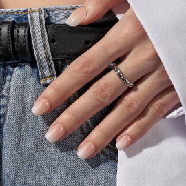 BTArtbox Square Ombre Press On Nails - Soft Gel Press On Nails Short with Nail Glue, 15 Sizes - 30 Reusable Fake Nails Kit, Vanilla Cream BTArtbox Square Ombre Press On Nails - Soft Gel Press On Nails Short with Nail Glue, 15 Sizes - 30 Reusable Fake Nails Kit, Vanilla Cream