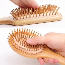 3PCS Bamboo Hair Brush Set,Natural Wooden Brush for Women, madam, Paddle Detangling Brush for Dry/Curly/Thick/Thin/Straight Hair 3PCS Bamboo Hair Brush Set,Natural Wooden Brush for Women, madam, Paddle Detangling Brush for Dry/Curly/Thick/Thin/Straight Hair
