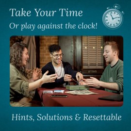 The Mystery Agency - The Ghost in The Attic - Award-Winning Haunted Escape-Room Board Game - 1-6 Players - Age 12+ The Mystery Agency - The Ghost in The Attic - Award-Winning Haunted Escape-Room Board Game - 1-6 Players - Age 12+