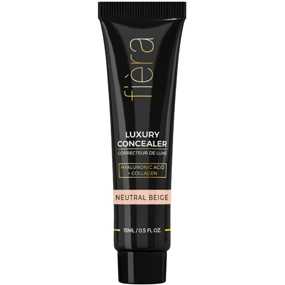Fira Luxury Concealer & Foundation with Anti-Aging Ingredients - Full Coverage for Dark Circles, Wrinkles, Fine Lines, and Spots, All-Day Wear For Mature Skin - Neutral Beige, 0.5 FL. OZ. / 15 ML Fira Luxury Concealer & Foundation with Anti-Aging Ingredients - Full Coverage for Dark Circles, Wrinkles, Fine Lines, and Spots, All-Day Wear For Mature Skin - Neutral Beige, 0.5 FL. OZ. / 15 ML