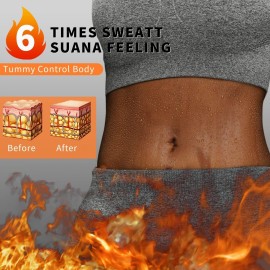 huiming Sauna Suit Waist Trimmer for Women Waist Trainer sweat band for stomach Belt Lower Belly Plus Size (Black, S/M-1)