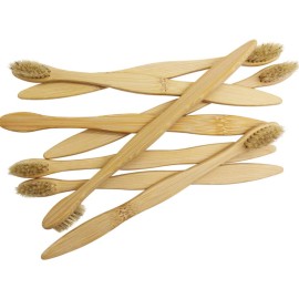 N-amboo Bamboo Toothbrush Boar Bristles 100% Biodegradable and Natural 8 Pieces of One Pack N-amboo Bamboo Toothbrush Boar Bristles 100% Biodegradable and Natural 8 Pieces of One Pack