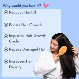 WishCare Hair Growth Serum Concentrate - Rosemary, 3% Redensyl, 4% Anagain, 2% Baicapil, Caffeine, Biotin, Plant Keratin & Rice Water WishCare Hair Growth Serum Concentrate - Rosemary, 3% Redensyl, 4% Anagain, 2% Baicapil, Caffeine, Biotin, Plant Keratin & Rice Water