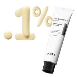 COSRX Retinol 0.1% Cream, 0.67 Oz, Anti-aging Eye & Neck Cream with Retinoid Treatment to Firm Skin, Reduce Wrinkles, Fine Lines, Signs of Aging, Gentle Daily Korean Skin Care COSRX Retinol 0.1% Cream, 0.67 Oz, Anti-aging Eye & Neck Cream with Retinoid Treatment to Firm Skin, Reduce Wrinkles, Fine Lines, Signs of Aging, Gentle Daily Korean Skin Care
