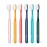 PECTRUS Extra Soft Manual Toothbrush Pack, 6 Count, Deep Cleaning Flossing Toothbrushes for Sensitive Teeth & Receding Gums, Tapered Bristles for Adults & Elders, Help Plaque Removal, Assorted Colors
