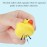 60 PCS Rubber Ducks Bath Toys Mini Ducks Float and Fun Squeak for Kids Bath Toy Shower Decorations Birthday Party Carnival Game Gift