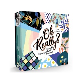 Oh Really | Party Game for Teens and Adults | Ages 16+ | 2 to 8 Players | 30 Minutes