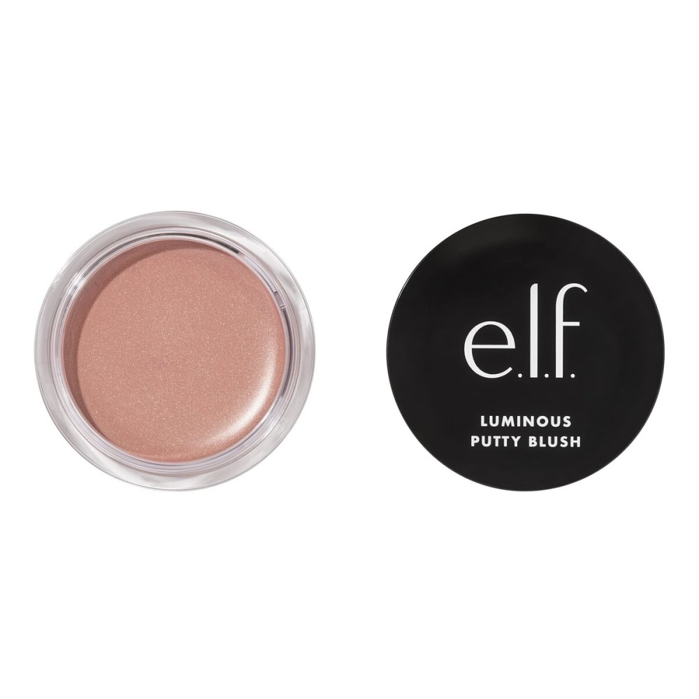 e.l.f. Luminous Putty Blush, Putty-to-Powder, Buildable Blush With A Subtle Shimmer Finish, Highly Pigmented & Creamy, Vegan & Cruelty-Free, Maui e.l.f. Luminous Putty Blush, Putty-to-Powder, Buildable Blush With A Subtle Shimmer Finish, Highly Pigmented & Creamy, Vegan & Cruelty-Free, Maui