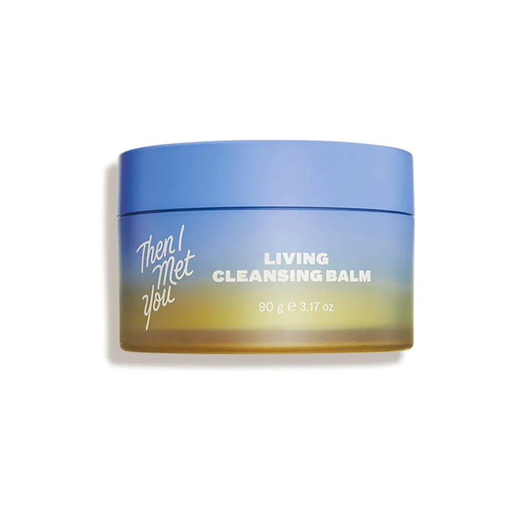 Then I Met You Living Cleansing Balm, Oil Cleanser for Face & Makeup Remover with Grape Seed, Olive & Seaberry Oil, Vegan Korean Skincare for All-Skin Types (3.17 Oz) Then I Met You Living Cleansing Balm, Oil Cleanser for Face & Makeup Remover with Grape Seed, Olive & Seaberry Oil, Vegan Korean Skincare for All-Skin Types (3.17 Oz)