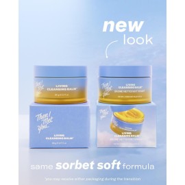 Then I Met You Living Cleansing Balm, Oil Cleanser for Face & Makeup Remover with Grape Seed, Olive & Seaberry Oil, Vegan Korean Skincare for All-Skin Types (3.17 Oz) Then I Met You Living Cleansing Balm, Oil Cleanser for Face & Makeup Remover with Grape Seed, Olive & Seaberry Oil, Vegan Korean Skincare for All-Skin Types (3.17 Oz)