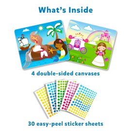 Skillmatics Dot It Sticker Art Activity - Unicorns & Princesses, Mess-Free Fun for Kids, 500+ Stickers, Craft Kits, DIY Scrapbooking Activity, Travel Toys, Gifts for Girls & Boys Ages 3, 4, 5, 6, 7 Skillmatics Dot It Sticker Art Activity - Unicorns & Princesses, Mess-Free Fun for Kids, 500+ Stickers, Craft Kits, DIY Scrapbooking Activity, Travel Toys, Gifts for Girls & Boys Ages 3, 4, 5, 6, 7
