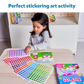Skillmatics Dot It Sticker Art Activity - Unicorns & Princesses, Mess-Free Fun for Kids, 500+ Stickers, Craft Kits, DIY Scrapbooking Activity, Travel Toys, Gifts for Girls & Boys Ages 3, 4, 5, 6, 7 Skillmatics Dot It Sticker Art Activity - Unicorns & Princesses, Mess-Free Fun for Kids, 500+ Stickers, Craft Kits, DIY Scrapbooking Activity, Travel Toys, Gifts for Girls & Boys Ages 3, 4, 5, 6, 7
