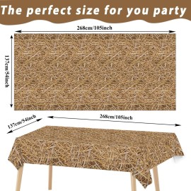 gisgfim 3 Pcs Straw Tablecover 105 x 54 inch Farm Hay Table Cover Western Birthday Theme Tablecloth Cowboy Theme Party Decorations Hawaiian Luau Party Supplies gisgfim 3 Pcs Straw Tablecover 105 x 54 inch Farm Hay Table Cover Western Birthday Theme Tablecloth Cowboy Theme Party Decorations Hawaiian Luau Party Supplies