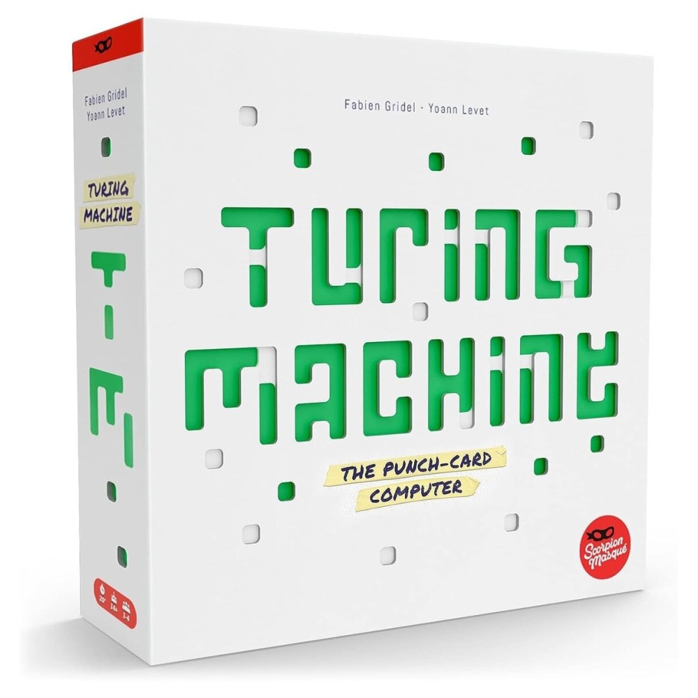 Scorpion Masque Turing Machine | Strategy Game for Teens and Adults | Ages 14+ | 1 to 4 Players | 20 Minutes Scorpion Masque Turing Machine | Strategy Game for Teens and Adults | Ages 14+ | 1 to 4 Players | 20 Minutes