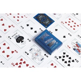Bicycle Back To The Future Playing Cards 1 Pack, Premium, Foil, Metallic , Blue Bicycle Back To The Future Playing Cards 1 Pack, Premium, Foil, Metallic , Blue