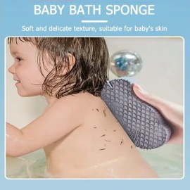 Magic Exfoliating Bath Sponge,3D Super Soft Exfoliating Bath Sponge, Skin Friendly and Reusable for Adults Children and Pregnant Women. (Blue+Pink) Magic Exfoliating Bath Sponge,3D Super Soft Exfoliating Bath Sponge, Skin Friendly and Reusable for Adults Children and Pregnant Women. (Blue+Pink)