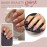 UNA GELLA Short Fake Nails Tips Almond Shape 504PCS Soft Press On Gel Nail Tips Pre Shaped For Women Home Almond Nail Extension Full Cover, 12 Sizes Acrylic Gelly Tips