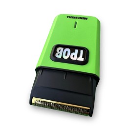 TPOB Mini Skull Single Shaver Compact Design That can fit in Your Pocket with a Turbo Charged Motor, Perfect for Both Professional and at-Home use (Slime) TPOB Mini Skull Single Shaver Compact Design That can fit in Your Pocket with a Turbo Charged Motor, Perfect for Both Professional and at-Home use (Slime)