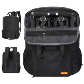 Mactso Stroller Travel Bag Compatible with GB Pockit and GB Pockit Air Plus All Terrain, Lightweight Stroller Travel Backpack for Airplane (Black, M) Mactso Stroller Travel Bag Compatible with GB Pockit and GB Pockit Air Plus All Terrain, Lightweight Stroller Travel Backpack for Airplane (Black, M)