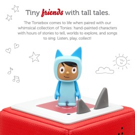 Tonies Creative Audio Character - Record and Upload up to 90 Minutes of Your Own Stories and Songs - Light Blue/Medium Tonies Creative Audio Character - Record and Upload up to 90 Minutes of Your Own Stories and Songs - Light Blue/Medium