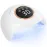 LadyMisty 72W UV LED Nail Lamp Light Dryer for Nails Gel Polish with 18 Beads 3 Timer Setting & LCD Touch Display Screen, Auto Sensor, Professional Nails, White