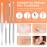 Pimple Popper Tool Kit, IUMAKEVP 15 PCS Professional Stainless Steel Blackhead Remover Comedone Extractor Tools for Removing Zit on Face - Acne Removal Kit with Metal Case (Silver)