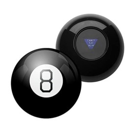 Yassk Mystic 8 Ball Retro Edition Fortune Telling Ball with Floating Answers, Novelty Toy Funny Gift Mystic Black Ball Yassk Mystic 8 Ball Retro Edition Fortune Telling Ball with Floating Answers, Novelty Toy Funny Gift Mystic Black Ball