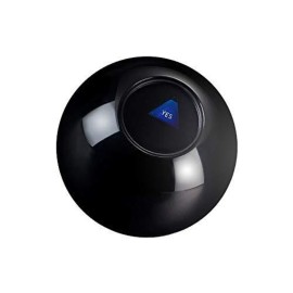 Yassk Mystic 8 Ball Retro Edition Fortune Telling Ball with Floating Answers, Novelty Toy Funny Gift Mystic Black Ball Yassk Mystic 8 Ball Retro Edition Fortune Telling Ball with Floating Answers, Novelty Toy Funny Gift Mystic Black Ball