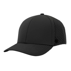 ANKOR Performance Hat - Water Resistant UPF 50 Lightweight Mens Baseball Cap | Mens Hat for Workout, Outdoor, Beach, Sports (Black)