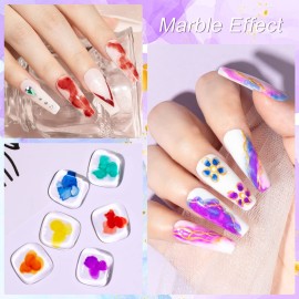 MIZHSE 12PCS Marble Nail Polish, Blooming Gel Marble Ink for Nails Gold Blue Purple Nail Ink Watercolor Magic Blossom Gel Nail Polish for Nail Salon Home DIY MIZHSE 12PCS Marble Nail Polish, Blooming Gel Marble Ink for Nails Gold Blue Purple Nail Ink Watercolor Magic Blossom Gel Nail Polish for Nail Salon Home DIY