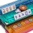 Yellow Mountain Imports American Mahjong Set, Chinoise II with Floral Blue Soft Case - All-in-One Racks with Pushers, Wright Patterson Betting Coins, Dice, & Wind Indicator