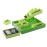 Token Silo Convertible | Store & Organize Board Game Tokens | 9 Removable Trays in 3 Different Sizes | Stackable | Convenient Space-Saving Design | Lime Green Color | Made by Gamegenic (GGS22004ML)