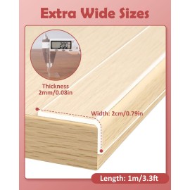 Corner Protectors Baby Proofing, Clear Edge Protector Strip, Soft Corner Protectors for Kids, Baby Child Safety Tables Corner Guards for Furniture Against Sharp Corners for Cabinets, Tables 3.3ft Corner Protectors Baby Proofing, Clear Edge Protector Strip, Soft Corner Protectors for Kids, Baby Child Safety Tables Corner Guards for Furniture Against Sharp Corners for Cabinets, Tables 3.3ft