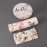 Galabloomer Newborn Receiving Blanket Headband Set Flower Print Baby Swaddle Blankets (Vintage)