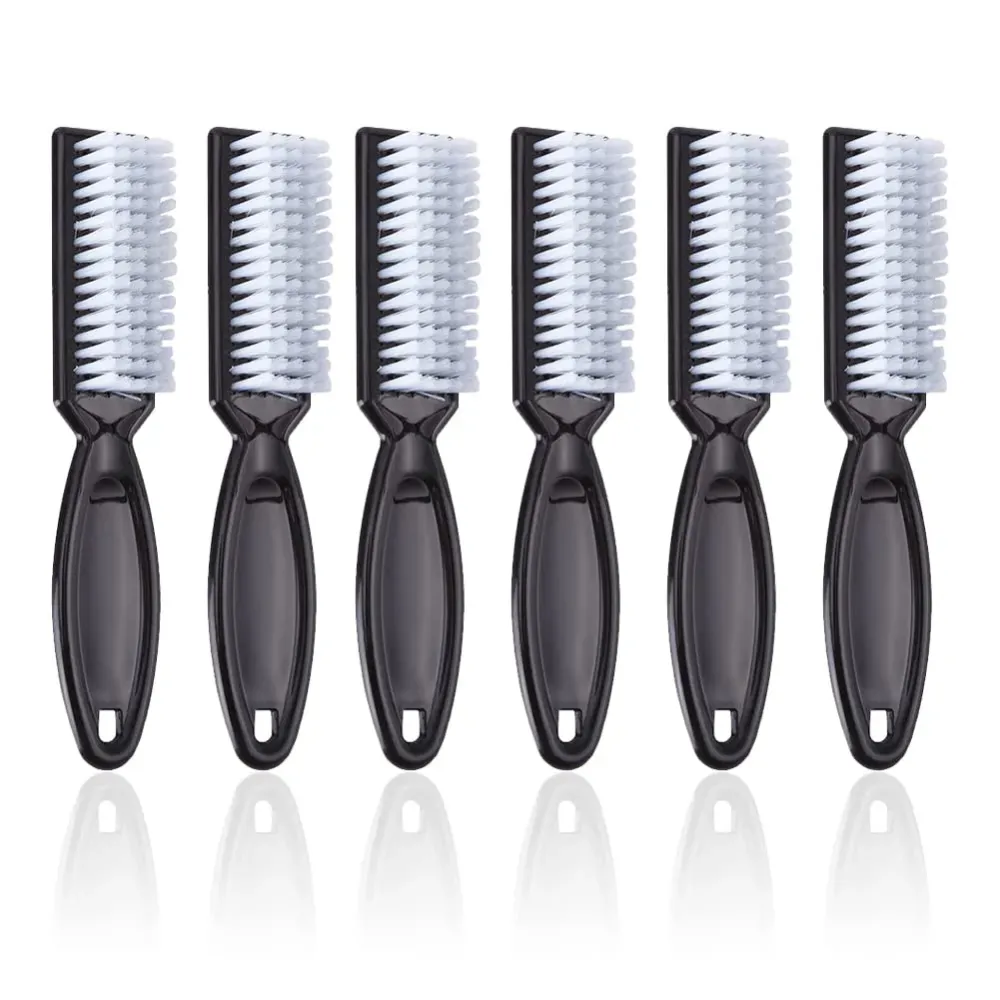 SQULIGT 6Pcs Handle Grip Nail Brush, Hand Fingernail Cleaner Brush Manicure Tools Scrub Cleaning Brushes for Toes and Nails (Black) SQULIGT 6Pcs Handle Grip Nail Brush, Hand Fingernail Cleaner Brush Manicure Tools Scrub Cleaning Brushes for Toes and Nails (Black)