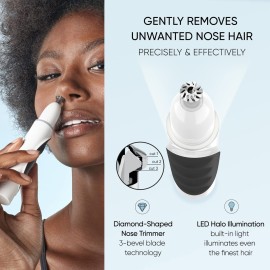 Conair GIRLBOMB Nose Hair Trimmer for Women, Face Hair Removal for Women, Battery Operated Conair GIRLBOMB Nose Hair Trimmer for Women, Face Hair Removal for Women, Battery Operated