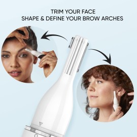 Conair GIRLBOMB Nose Hair Trimmer for Women, Face Hair Removal for Women, Battery Operated Conair GIRLBOMB Nose Hair Trimmer for Women, Face Hair Removal for Women, Battery Operated