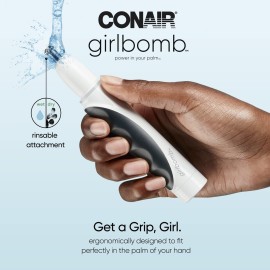 Conair GIRLBOMB Nose Hair Trimmer for Women, Face Hair Removal for Women, Battery Operated Conair GIRLBOMB Nose Hair Trimmer for Women, Face Hair Removal for Women, Battery Operated