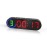 LUCORB Portable Gym Timer for Home Gym Interval Timer for Workout with Time Progress Bar/Rounds, Workout Clock for Boxing HIIT Tabata Emom Fitness Rechargeable Battery Powered