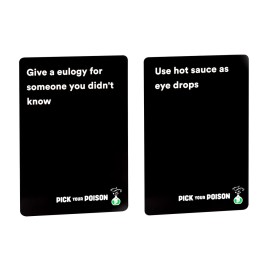 Pick Your Poison After Dark + Expansion Set Party Game - The What Would You Rather Do? Adult Card Game for College Students, Fun Parties & Board Games Night with Your Friends Pick Your Poison After Dark + Expansion Set Party Game - The What Would You Rather Do? Adult Card Game for College Students, Fun Parties & Board Games Night with Your Friends