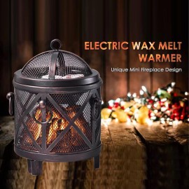 Dicimi Wax Melt Warmer,4-in-1 Electric Wax Melter,Oil Burner,Fireplace Wax Warmers, for Home Office Bedroom Aromatherapy Present and Decorations (Bronze, Fireplace Stove) Dicimi Wax Melt Warmer,4-in-1 Electric Wax Melter,Oil Burner,Fireplace Wax Warmers, for Home Office Bedroom Aromatherapy Present and Decorations (Bronze, Fireplace Stove)