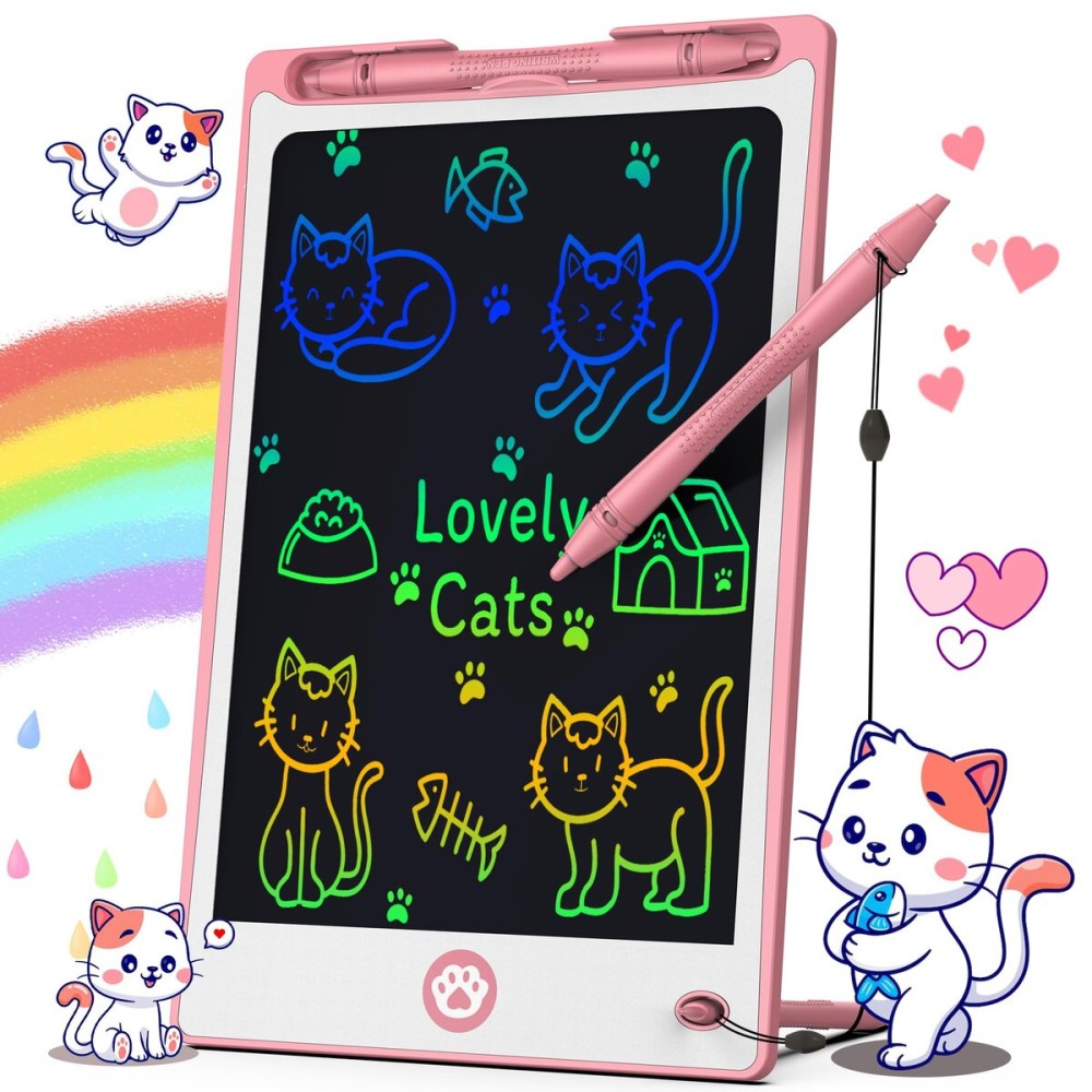 Hockvill LCD Writing Tablet for Kids 8.8 Inch, Toys for Girls Boys Drawing Pad for 3 4 5 6 7 Year Old Kids Toys, Childrens Day Gift Toddler Doodle Board Travel Essentials, Birthday Gift for Children Hockvill LCD Writing Tablet for Kids 8.8 Inch, Toys for Girls Boys Drawing Pad for 3 4 5 6 7 Year Old Kids Toys, Childrens Day Gift Toddler Doodle Board Travel Essentials, Birthday Gift for Children
